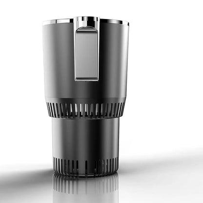 Smart 2-in-1 Hot Cold Car Cup Digital Display Automatic Heating Cooling Mug Portable Multi-use Beverage Cup Holder for Car